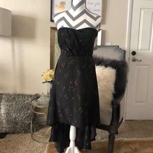 MM Couture By Miss Me Black High Low Dress